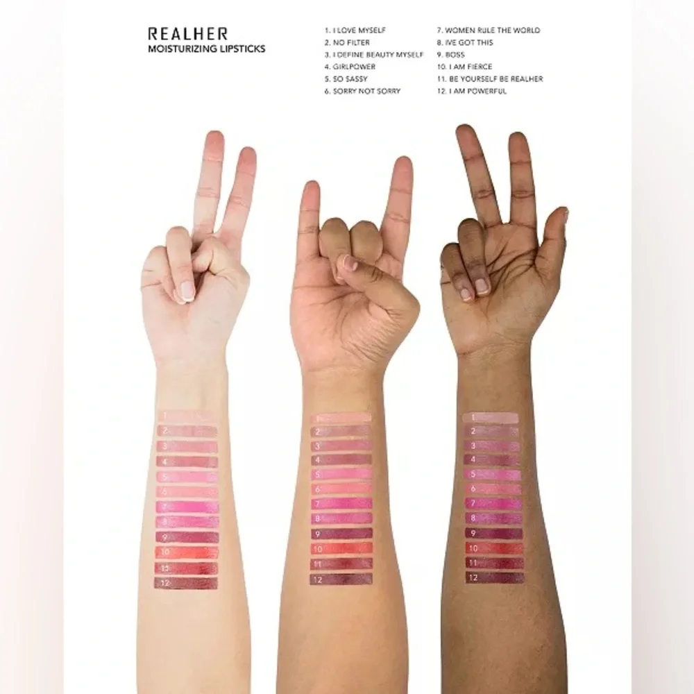 RealHer Moisturizing Lipstick